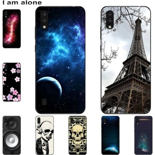 I am alone Phone Case For ZTE Blade A3 A5 A7 2020 Soft TPU Mobile Cute Fashion Cartoon Printed Bag