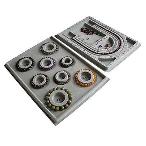 Bead Board Bracelet Beading Tray Necklace Design DIY Craft Jewelry Meter Panel new