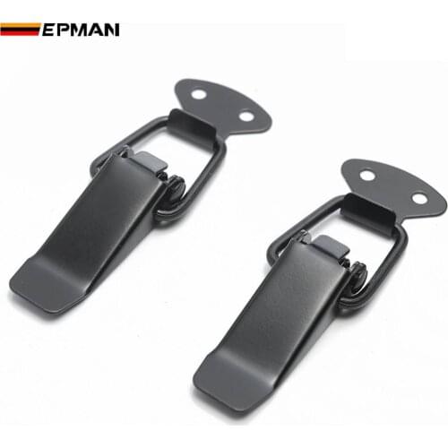 EPMAN Car Small Boot Bonnet Side Bumper Toggle Fastener Catch Clips Universal Clip Quick Release Fasteners EPDQ078S