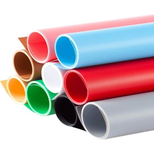 4X White & Gray Color Studio Backdrop Photo Background 50x50 PVC Waterproof