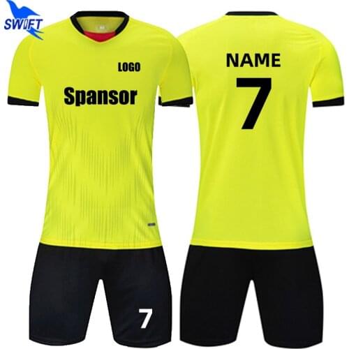 2021 Men Boys Short Sleeve Soccer Jerseys Sets Children Football Clothes Kids Futsal Uniform Adult Sportswear Tracksuit Custom