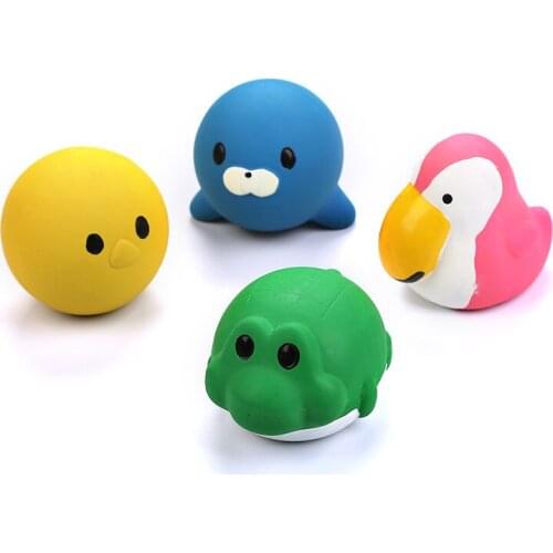 Dog toy latex molars bite-resistant teeth cleaning toys cute animal styling pet supplies dog toys,Q180