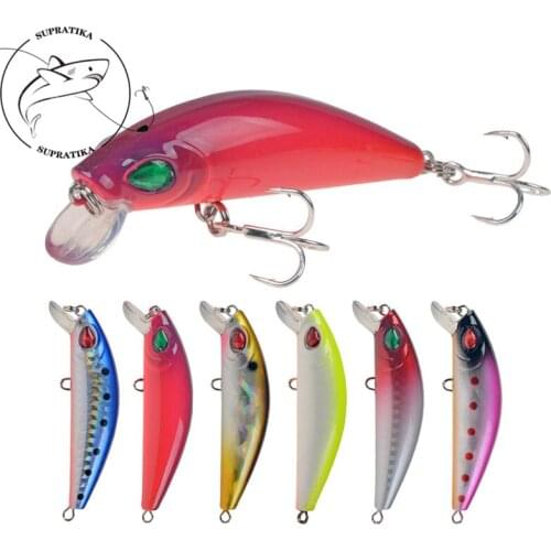 6Pcs 7cm/11g Artificial Simulation Crank Plastic Hard Bait Built-in Steel Ball 6# With Sharp Hook 3D Eyes Bionic Bait Fishing