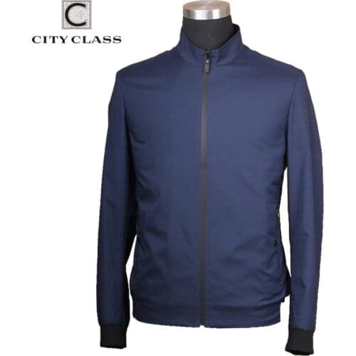 CITY CLASS New Tops Jacket Coats Casual for Men High Quality Fashion Style Hot Jacket for Male Breathable Soft Zipper Coat 23133