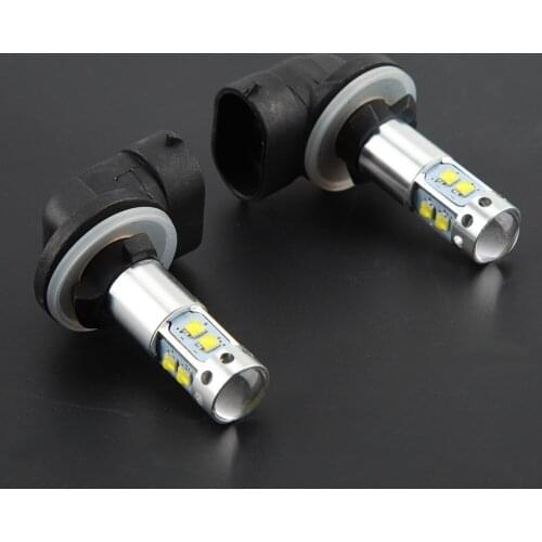 2PCS 12-24V 50W Car High Power Bright LED Fog Daytime Light Bulbs for Hyundai Accent