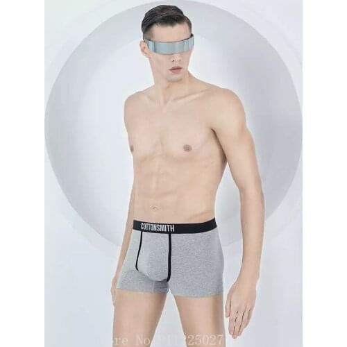 Xiaomi Men Comfortable Cotton Antibacterial Underwear Silver Fiber Properties Antibacterial Briefs Breathable and Dry Panties