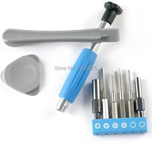 30sets Screwdriver Set 9+n1 Repair Tools Kit 3.8 4.5 T6 T8 Cross three wings ferramentas tool for switch GB GBA SP Ne 3DS XL PSP