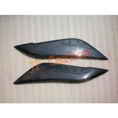 Carbon Fiber Headlight Eyebrows Eyelids Covers for Toyota Corolla NZ121 Sportivo