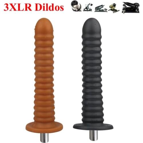 Y46 Entry Level Sex Machine Attachment 3XLR Accessories Dildos Suction Cup Sex Love Machine Products For Women For Man