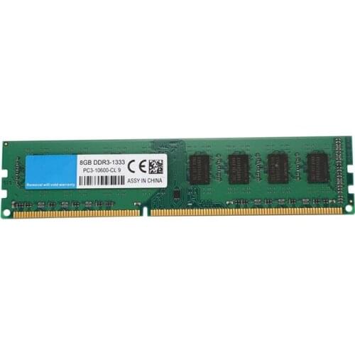 Desktop DDR3 DIMM 8GB 1333Mhz Memory RAM PC3-10600 AMD Dedicated Memory Double Sided Particle 1.5V 240Pin Memory Unbuffered Non