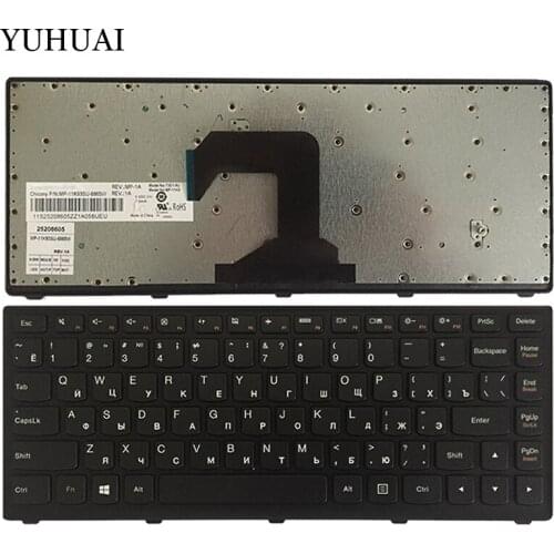 NEW Russian keyboard For Lenovo Ideapad S300 S400 S405 S400T S400u M30-70 25208654 25208594 RU laptop keyboard black