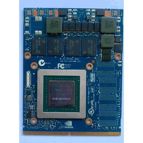 NEW NVIDIA GTX 965m 4GB video graphics card GPU N16E-GS-KAB-A1 Clevo MSI Alienware 6-71-P15SL-DA2 MXM3.0 Type B
