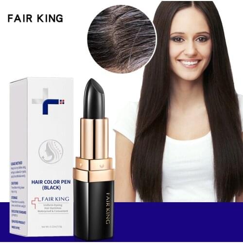One-Time Hair dye Instant Brown Root Coverage Hair Color Modify Cream Stick Temporary Cover Up White Hair Colour Dye Treatments