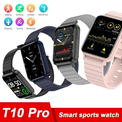 LOKMAT Comet 1.3in Full Touch Screen Sport Smart Watch Heart Rate Waterproof Finess Tracker Men Women Smartwatch For Android iOS