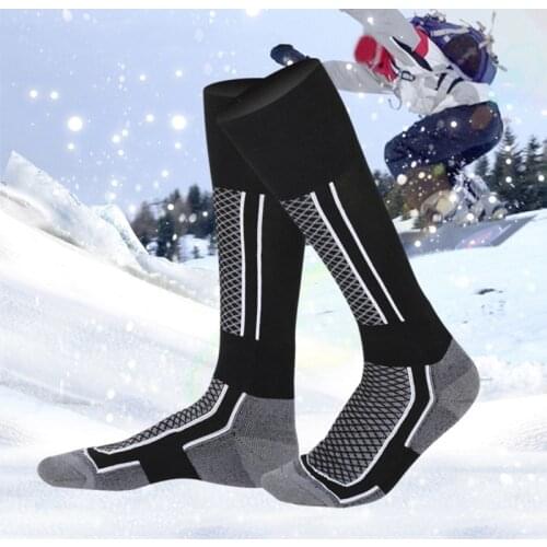 Women/Man Winter Thermal Ski Socks Thicken Cotton Warm Sports Socks Snowboarding Cycling Skiing Hiking Socks Leg Warmer