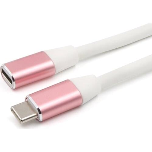 1 Meter USB Type C Extension Cable USB 3.1 USB-C Male to Female Extending Wire Extender-Cord Connector Dock