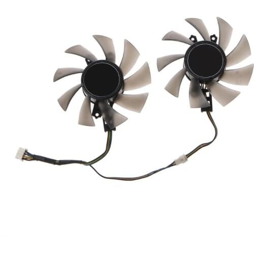 75MM Cooler Fan 4Pin 12V 0.35A GA91S2H VGA Fan Graphics Card Fan for Gigabyte GTX 1060 1070 1080