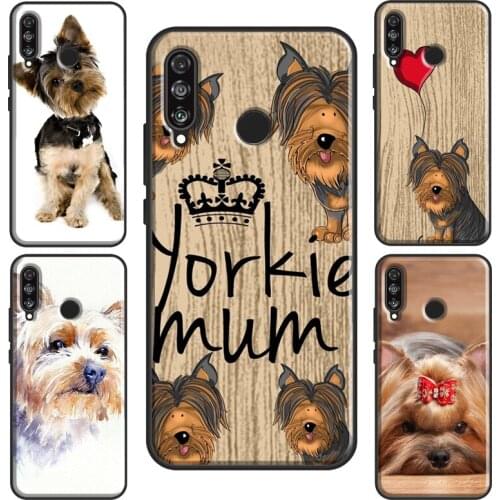 Yorkshire Terrier Yorkie Dog Pet Animal Case For Huawei P30 Lite P20 P40 P Smart Y6 Y7 2019 Nova 5T Honor 8A 8X 9X 10i 20 Pro