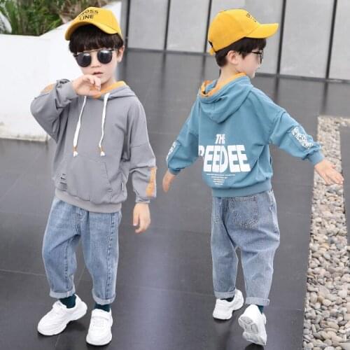 Cardigan Spring Summer Childrens Clothes Set Baby Boys Coat + Pants 2pcs/Set Kids School Beach Outdoor Teenage Girl Clothing