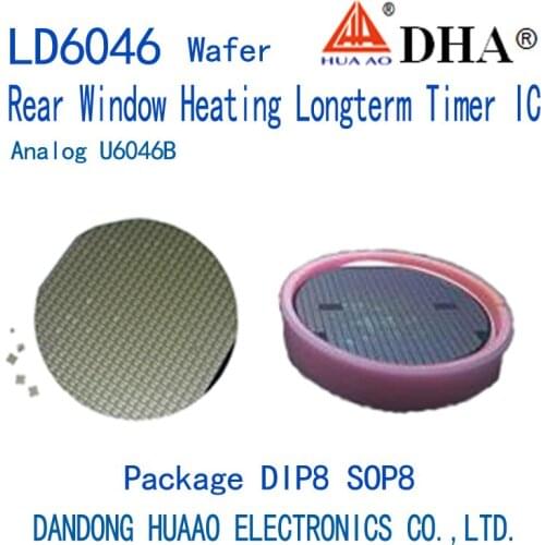 LD6046 U6046B Automotive Rear Window Heating Long-term Timer ASIC Wafer Chip Die