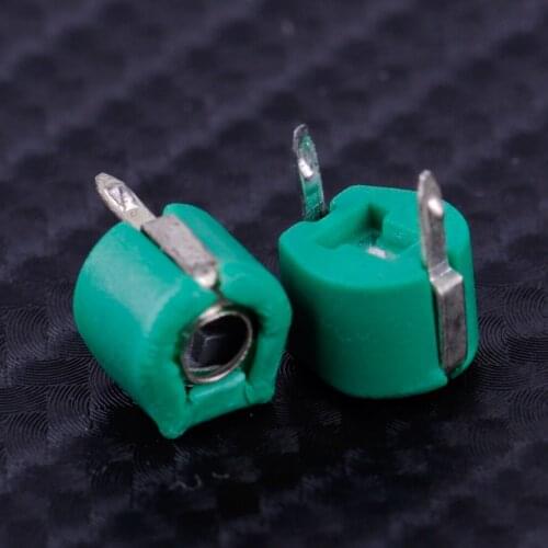 LETAOSK New 10pcs 2 Pins Plastic Metal 30pF Adjustable Variable Trimmer Capacitor Adjusting the Frequency