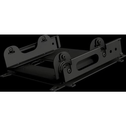 Multi-layer superimposed hard disk drive 12cm fan position shock absorber hard disk bracket 3.5 inch mechanical hard disk shockp