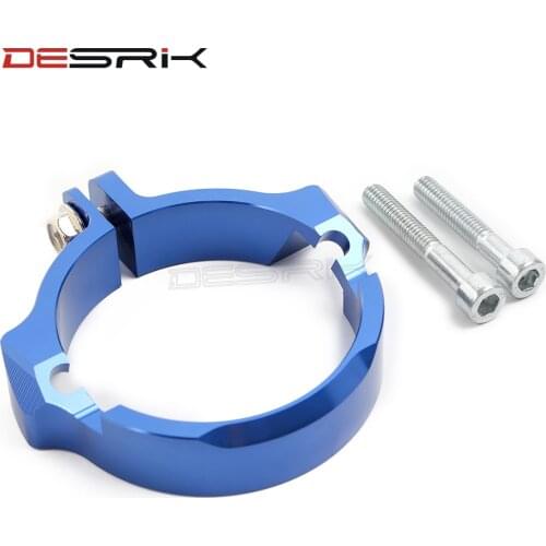 Motorcycle TE310I 2019 CNC Adaptation Flange Engine Muffler Exhaust Outlet Pipe Clamp For Husqvarna TC TE 250 TE TX300 2017-2018