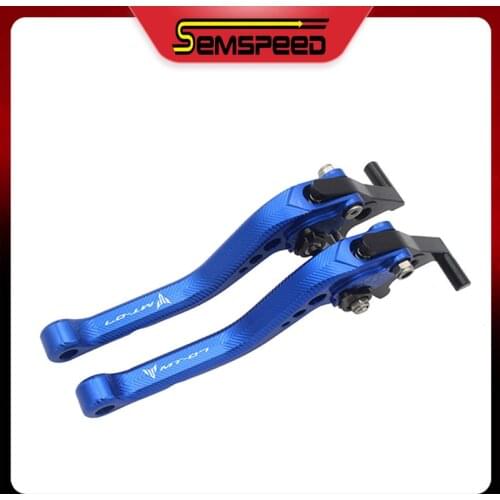 SEMSPEED NEW 3D Rhombus Short CNC Motorcycle Clutch Brake Levers For Yamaha MT-07 FZ-07 Tracer 700/GT 2014-2020 MT 07