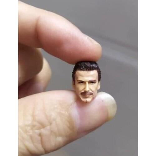 Painted 1/18 Scale Football Star Beck Head Sculpt Fit 3.75" Figure