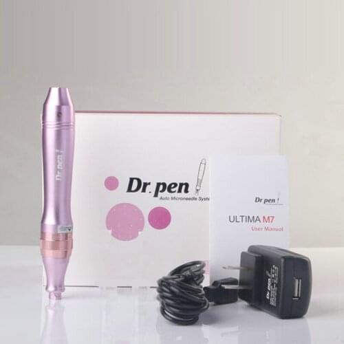 Rechargeable Needles Therapy Skin Tightening Remove Scar Reduce Wrinkles Scar Stretch Marks Removal Device Skin Dr Derma Pen M7