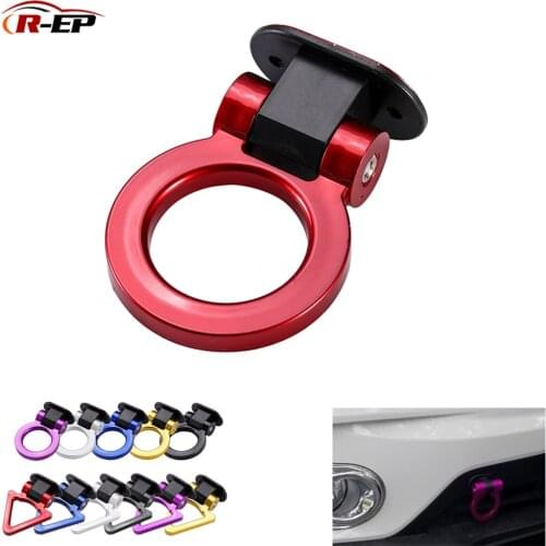 R-EP Universal Car ABS Towing Tuning Bumper Sticker Dummy Tow Hooks for Car-styling
