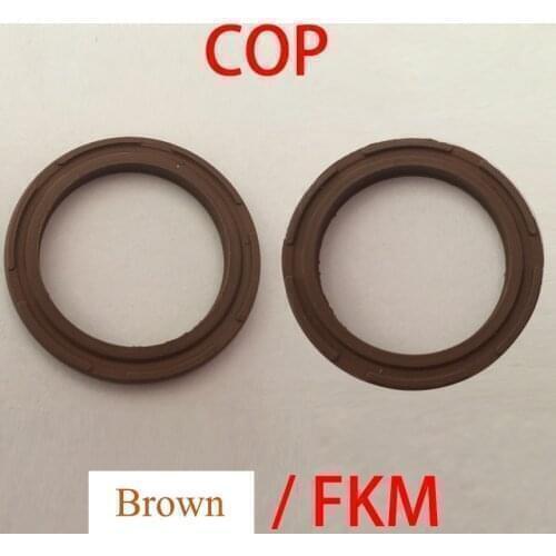 COP 50*40*3.5 50x40x3.5 63*52*4 63x52x4 C APA Brown Fluorine FKM Rubber Pneumatic Cylinder Liner Piston Rod O Ring Gasket Seal