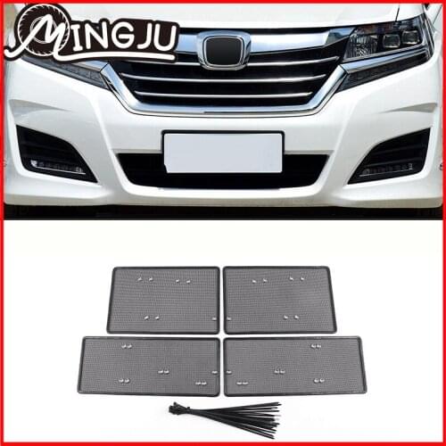 For Honda Elysion 2016-2018 2019 2020 Car Insect Screening Mesh Front Grille Net Styling Racing Grills Accessories Exterior