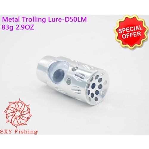 SXY FISHING D50LM 2.9oz DIY Metal Trolling Lure Trolling Bait Metal head bait Aluminum lure Color metal bait fishing Trade price