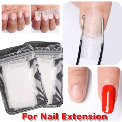 Convenient Women Fashion Quick Building Fiberglass Acrylic Nails Tips Fibernails Silk Manicure Tools Nair Art
