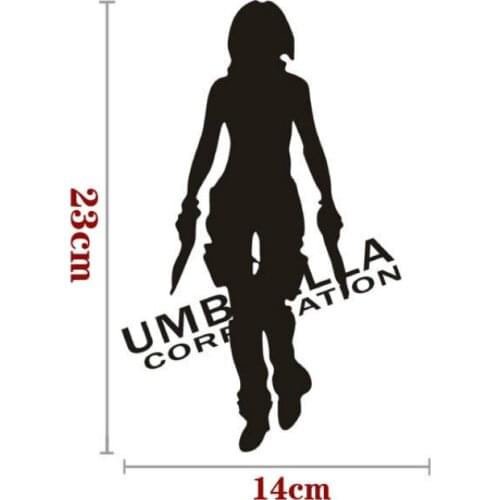 Volkrays Umbrella Corporation Alice Car Whole Body Car Sticker Decal Car Accessories for Motorcycle Volkswagen Golf Audi Peugeot