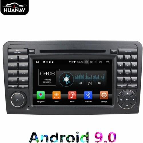 Built-in DSP Android 9.0 Car DVD player GPS Navigation For Mercedes Benz ML W164 Class 2004-2012 auto Radio stereo multimedia