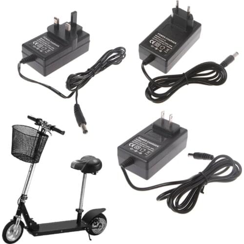 2019 New Mini Electric Scooter Charger Power Charging Intelligent 24V 500mA EU/UK Plug Intelligent Electronics
