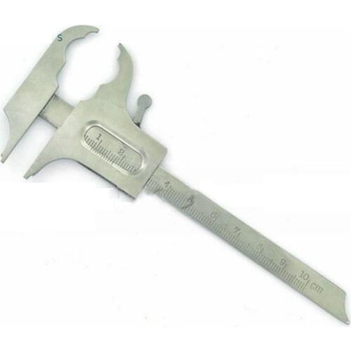 DENTAL SLIDING TENTH GAUGE VERNIER CALIPER DIAMOND DENTAL LAB INSTRUMENTS
