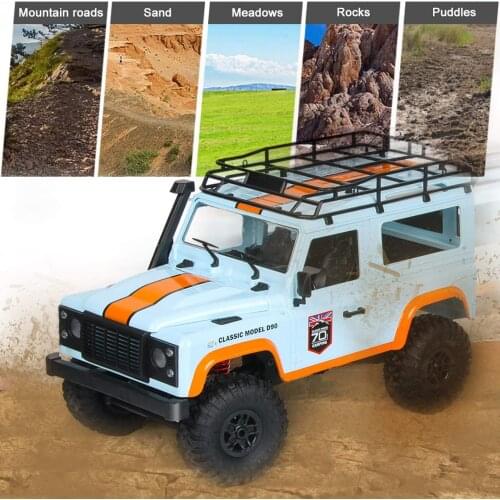 1:12 2.4G 4WD RC Car Off-Road High-Speed Vehicle Climb Rock Crawler Hobby Grade RTR Toy Minitary Truck for Kid Over 14 Years Old
