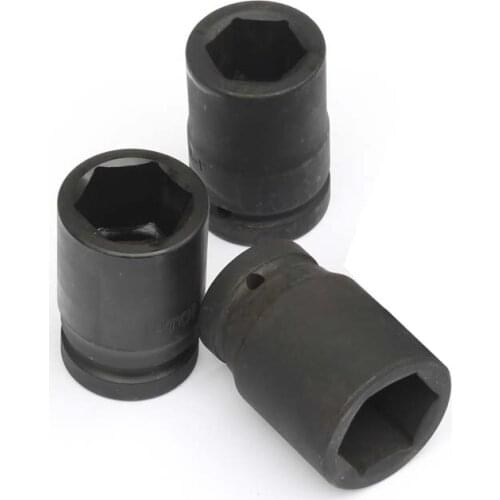 1 Inch 24.5mm Heavy duty socket Hex bolt nut 17mm-41mm for electric impact wrench air impact wrench big size socket