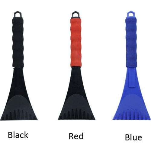1pc 3 Colors Car Ice Scraper Snow Removal Cleaning Tool Car Windshield Snow Removal Shovel Winter Car Accessories