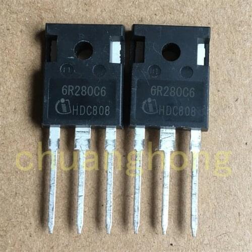 1pcs/lot high-powered triode 6R280C6 13.8A 600V new field effect MOS tube TO-247 IPW60R0280C6 transistor