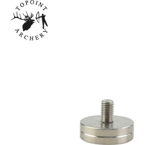 1 Piece Additional Weight PR616 Stainless Steel Bob-weights Silver With 1 Piece Thread Bow Accesssory