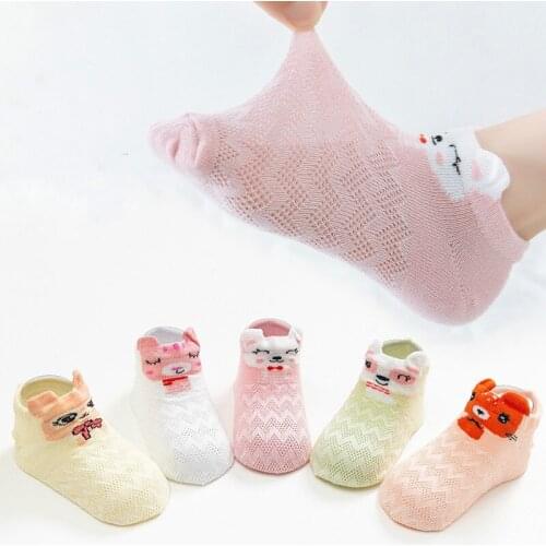 10 pair wholesale Cotton Korea fashion socks baby cartoon socks stuff Good Quality Cheap Stuff summer socks newborn Mesh Comfort