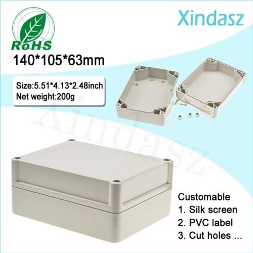 140*105*63mm waterproof switch cases plastic distribution box Plastic electrical boxes
