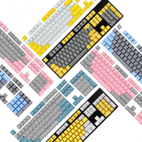 30% Off 104Pcs Wear-resistant Backlight Key Caps Replacement Kit Keyboard Accessory