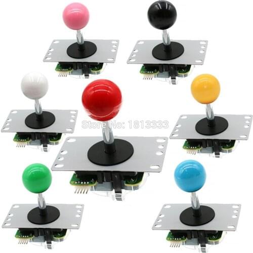 4 Way 8 Way Arcade Joystick Arcade Machine Zero Delay USB Kit Available Copy Sanwa Joystick Replacement JLF-TP-8YT