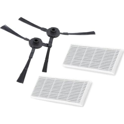 Robot Vacuum Cleaner Side Brushes Brush HEPA filter for Polaris pvcr 0726w Robotic Vacuum Cleaner Parts Accessories