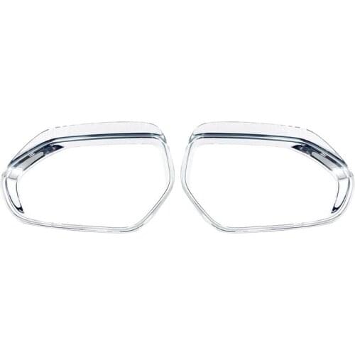 Car Chrome Rearview Mirror Rain Eyebrow Cover Trim for Toyota CHR C-HR 2017-2020 Accessories